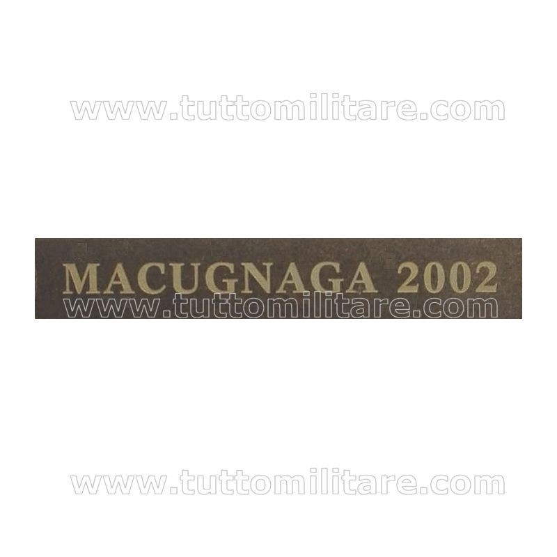 Fascetta Metallo Macugnaga 2002