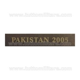 Fascetta Metallo PAKISTAN 2005