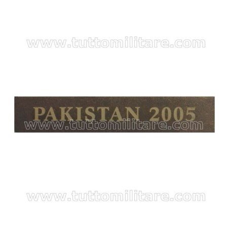 Fascetta Metallo PAKISTAN 2005