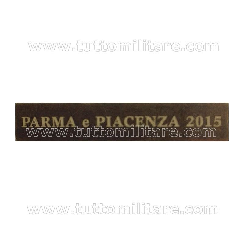 Fascetta Metallo PARMA PIACENZA 2015