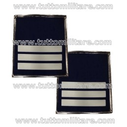 Metal Rank Insignia Sovrintendente Capo Penitentiary Police