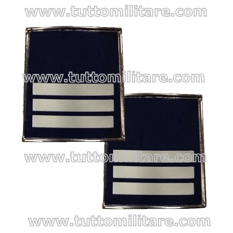 Metal Rank Insignia Sovrintendente Capo Penitentiary Police