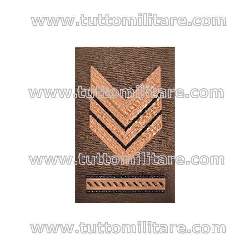 Tubolarino Sergente Maggiore Capo Italian Army Cap