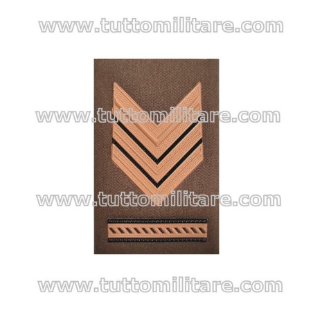 Tubolarino Sergente Maggiore Capo Italian Army Cap