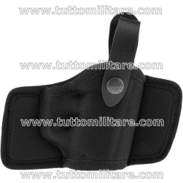 Fondina Aperta Cordura Nera Termoformata e Nylon