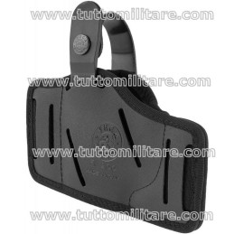 Fondina Aperta Cordura Nera e Nylon Termoformata