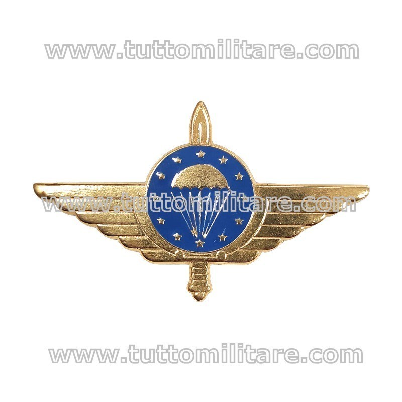 Brevetto Metallo Paracadutisti Unione Europea