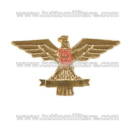 Italian Army General Staff Gold Metal Badge