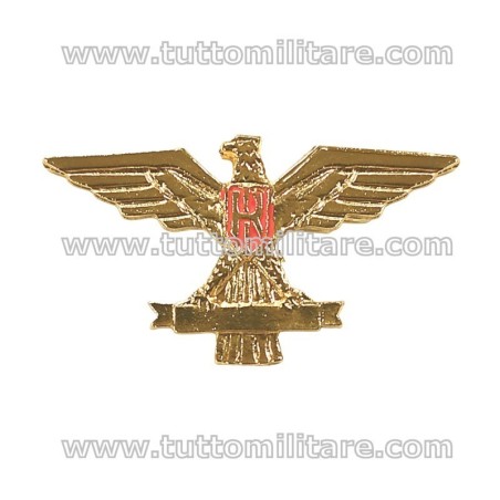 Italian Army General Staff Gold Metal Badge