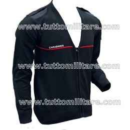 Maglioncino Carabinieri con Zip Intera Uso Ufficio