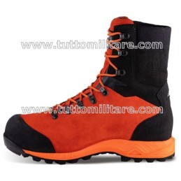 Vista Laterale Scarpone Antitaglio Crispi Forst KL2 GTX Livello 2