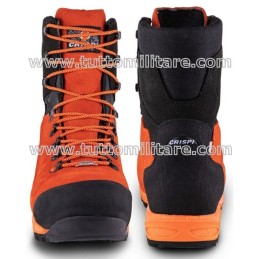 Fronte Retro Scarponi Antitaglio Crispi Forst KL2 GTX Livello 2