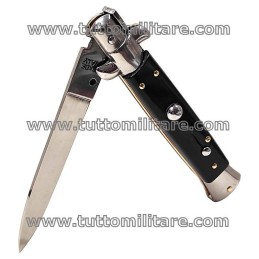 Italian Stiletto Switchblade Knife Horn Handle