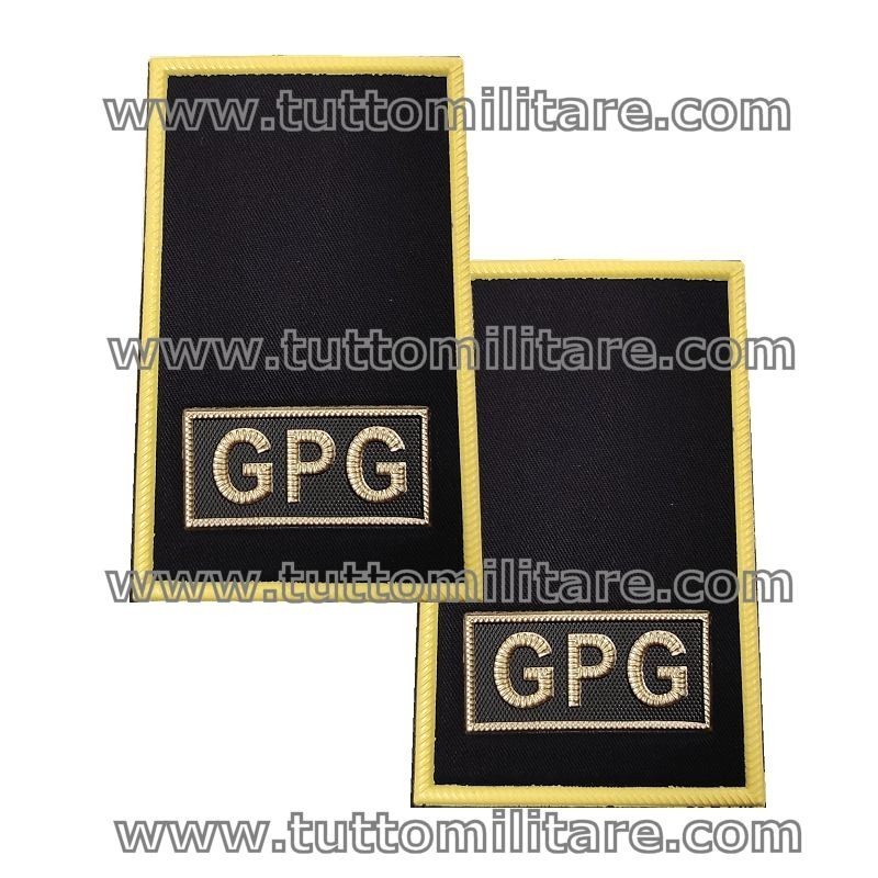Tubolari GPG Guardia Particolare Giurata Bordo Giallo