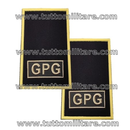 Tubolari GPG Guardia Particolare Giurata Bordo Giallo