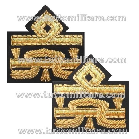 Embroidered Brigadier General Insignia Italian Air Force