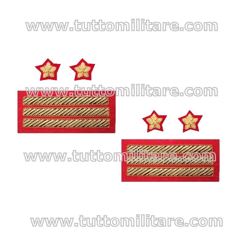 Gradi Gala Luogotenente Cariche Speciali Esercito o Guardia di Finanza