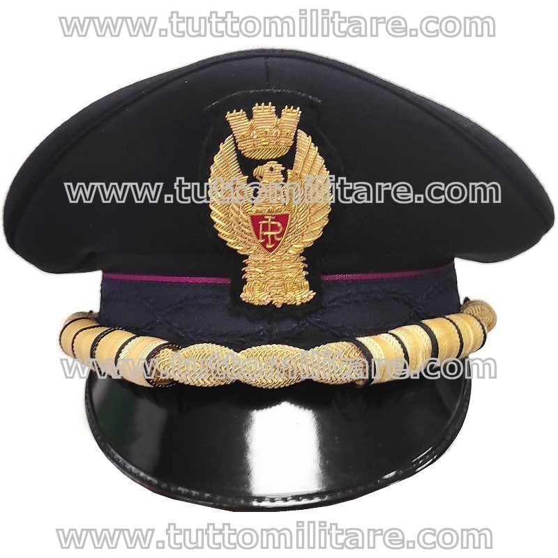 Berretto Maschile Primo Dirigente Polizia di Stato
