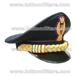 Vista Laterale Berretto Capo Polizia di Stato