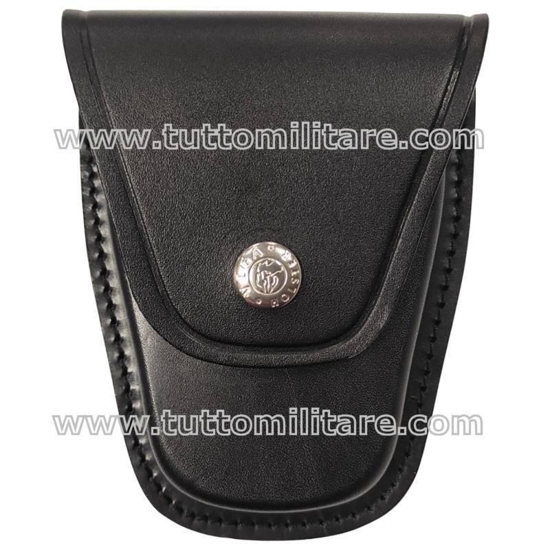 Porta Manette Chiuso in Cuoio Termoformato 1P25N VH