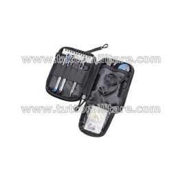 Dettaglio Interno Tasca Vegetata Multiuso Porta Documenti Bloc Notes e Porta Penne