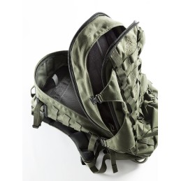 Suddivisione Tre Macro Scomparti dello Zaino Nerg Ice Rock Plus 45 Litri