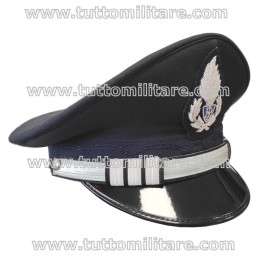 Vista Laterale del Berretto Maschile da Commissario Polizia Penitenziaria