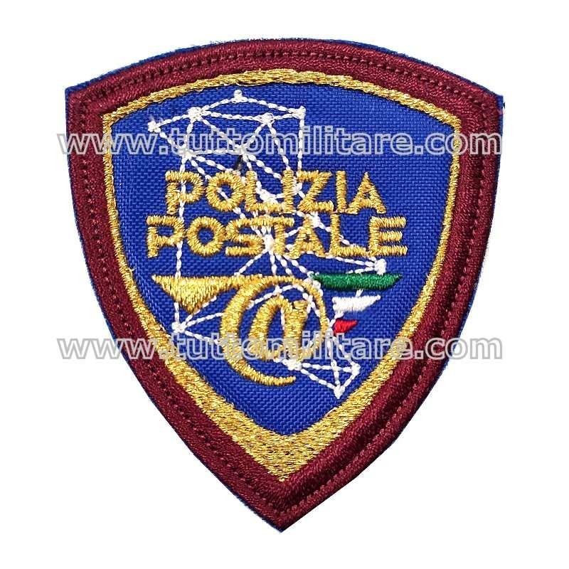 Patch ricamato Polizia Postale