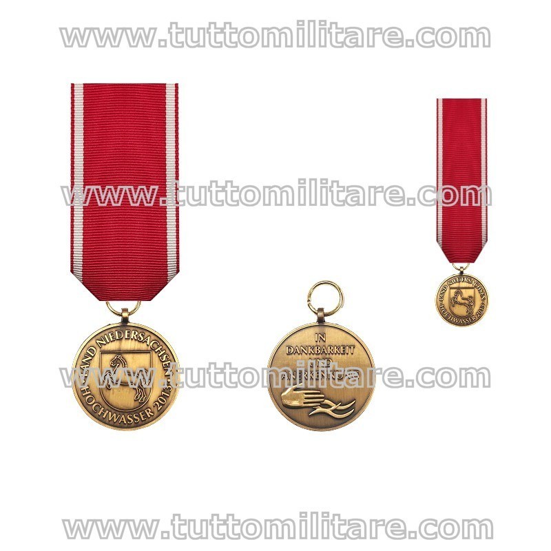 Medaglia Hochwaser Land Niedersachsen 2013