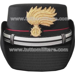 Vista Frontale Berretto Donna Maresciallo Carabinieri