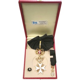 Set Cavaliere di Grazia Magistrale SMOM Sovrano Militare Ordine di Malta
