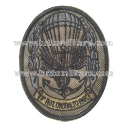 Patch Incursori Paracadutisti 9° Reggimento d'Assalto