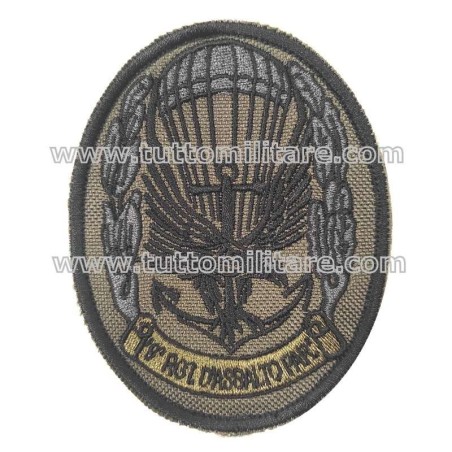 Patch Incursori Paracadutisti 9° Reggimento d'Assalto