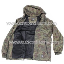 Dettaglio Interno Utility Jacket Waterproof Camo