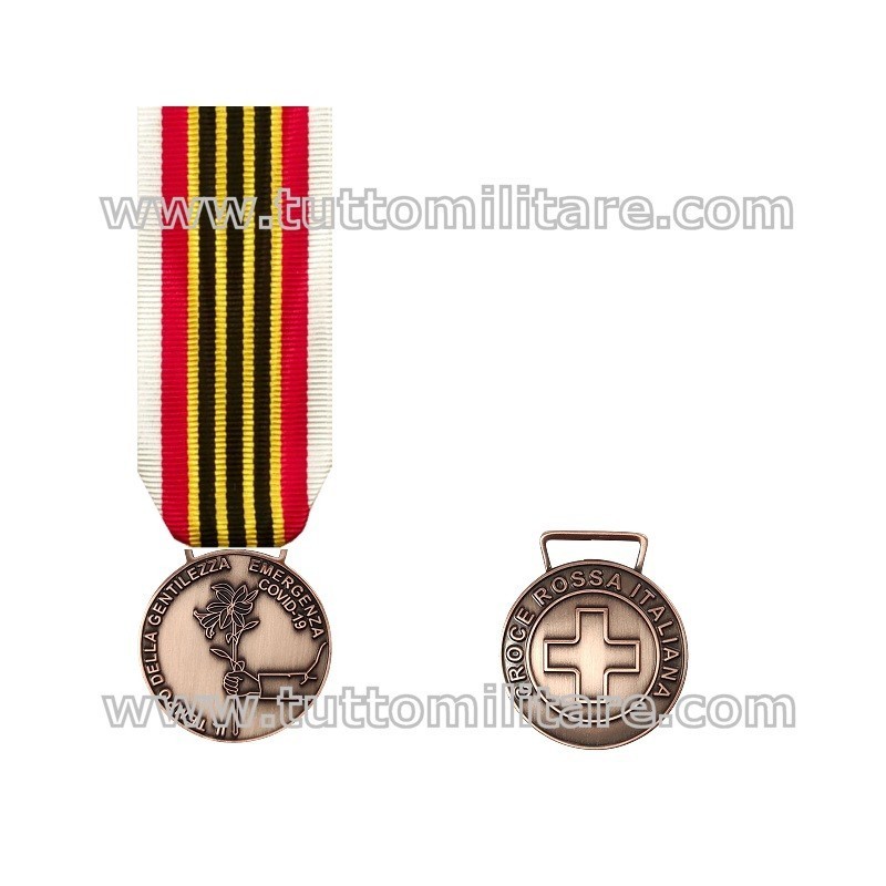 Medaglia Bronzo Il Tempo della Gentilezza CRI Modello Extra