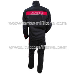 Vista Posteriore Tuta OP Ordine Pubblico Carabinieri Nuovo Modello
