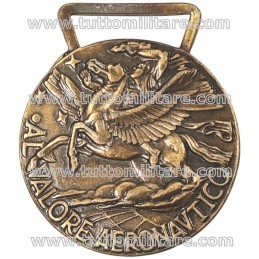 Dettaglio Frontale Medaglia Bronzo Valore Aeronautico