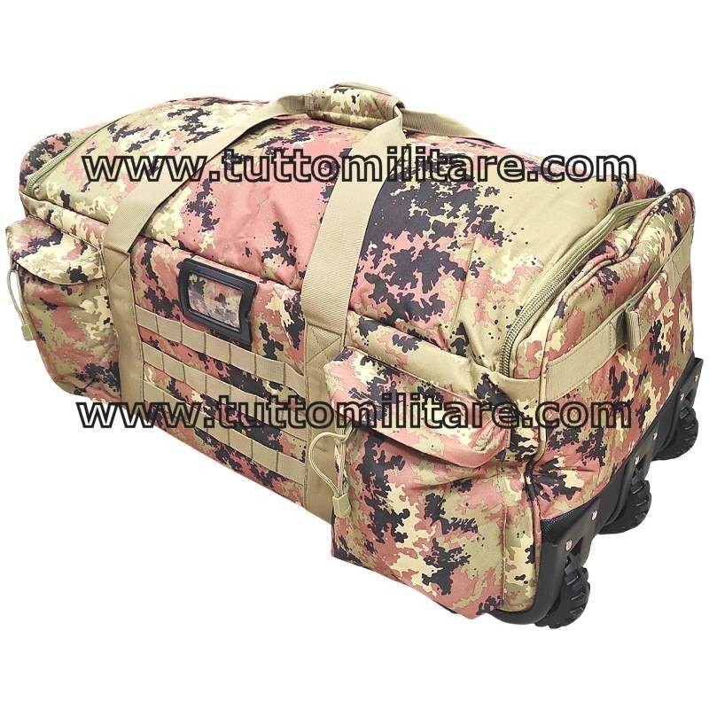 Wheeled Military Duffel 135L Vegetato Camo