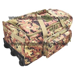 Wheeled Military Duffel 135L Vegetato Camo