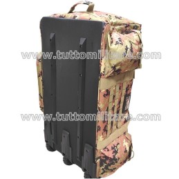 Fondo Rinforzato del Borsone Militare Trolley Vegetato 135 Litri