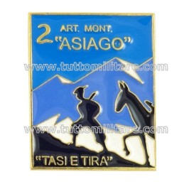 Alpini 2nd Asiago Mountain Artillery Badge