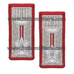 Coppia di Alamari Ricamati per la Polo Carabinieri con velcro posteriore