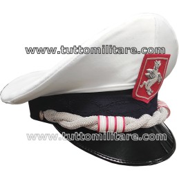 Vista Laterale del Berretto Comandante Polizia Locale Toscana