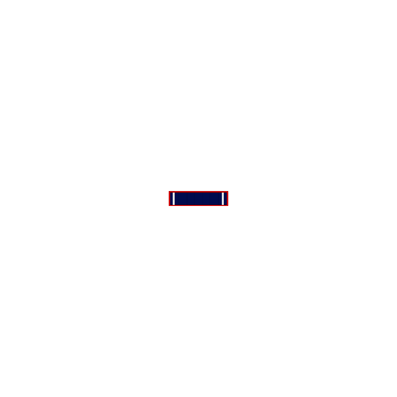 Nastrino Anzianità Servizio 10 Anni Polizia Locale Marche