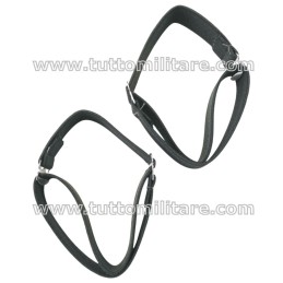 Vista Laterale degli Elastici per gli Sbuffi dei Pantaloni Militari in Drop Armata