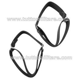 Vista Laterale Elastici Neri Drop Armata