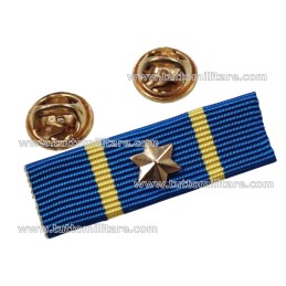 Nastrino Regolare con Clips Meriti Speciali Polizia Locale Veneto con clips posteriori