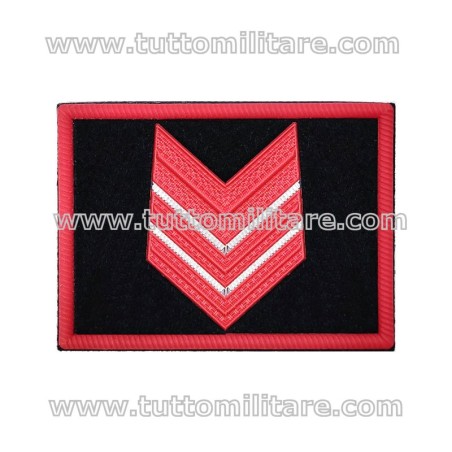 Grado Velcro in Plastica da Appuntato Scelto per Tuta OP Carabinieri