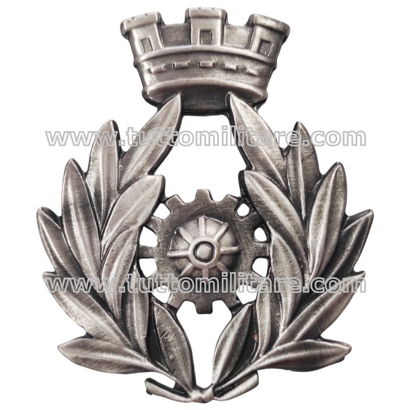 Fregio in Metallo da Basco Corpo Ingegneri