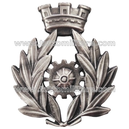 Fregio in Metallo da Basco Corpo Ingegneri